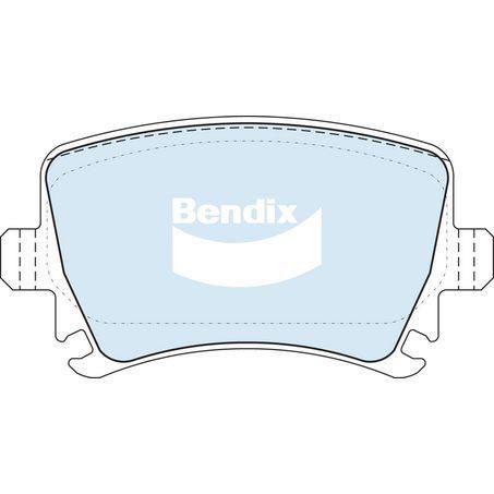 DB1865 GCT Bendix Brake Pads Set