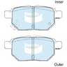 DB1786 GCT Bendix Brake Pads Set