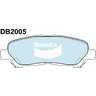 DB2005-4WD Bendix Brake Pad Set - Rear