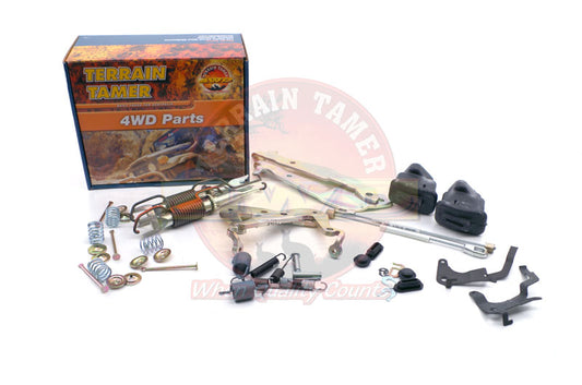 HANDBRAKE KIT LHD REAR DRUM BRAKE SUITS WITH ABS