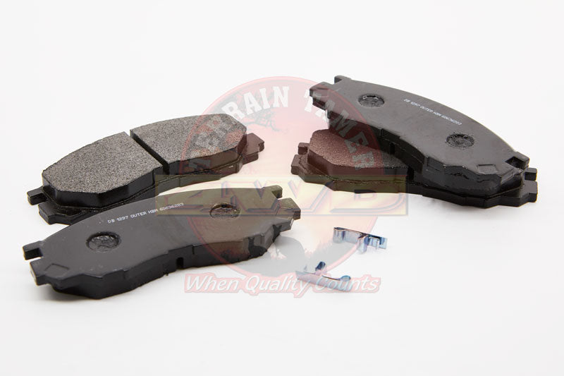DISC PAD SET FRONT TERRAIN TAMER SINGLE PISTON CALIPER