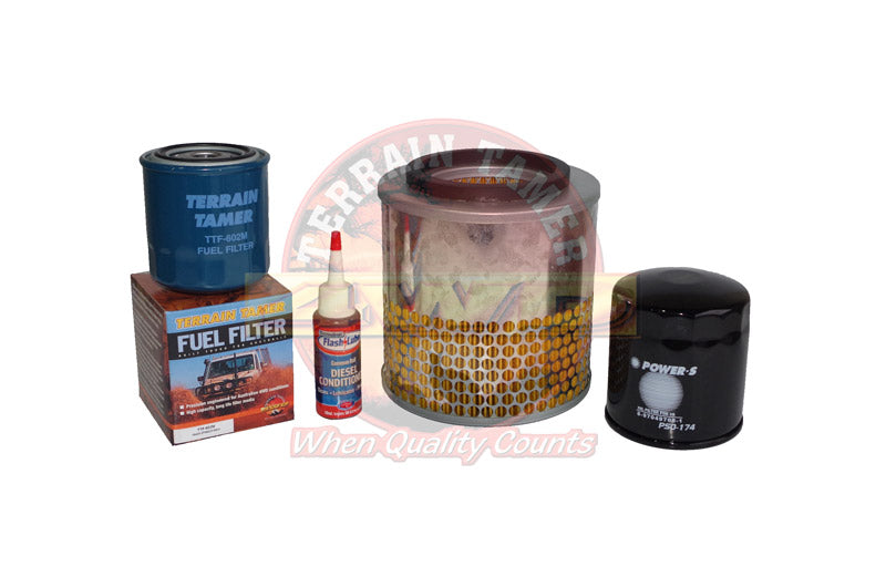 FILTER KIT RODEO 4JA1 4JB1T 2.5 2.8L DIESEL