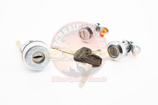 IGNITION BARREL & DOORS