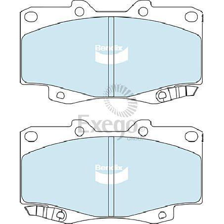 DB1739-HD Bendix Brake Pad Set - Front