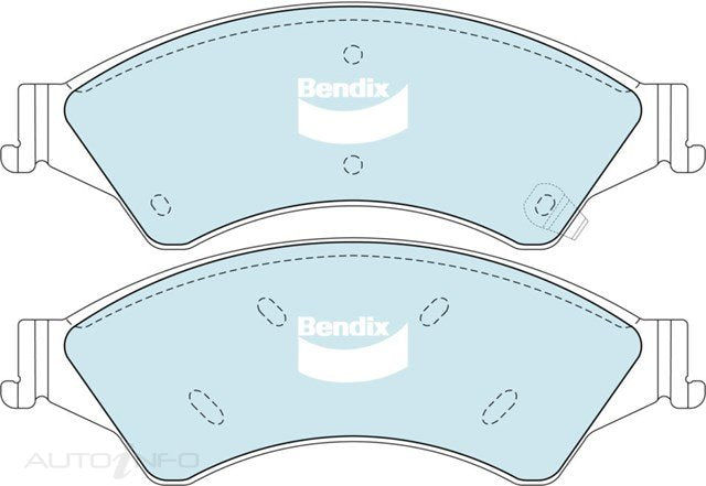 DB2074-HD Bendix Brake Pad Set - Front