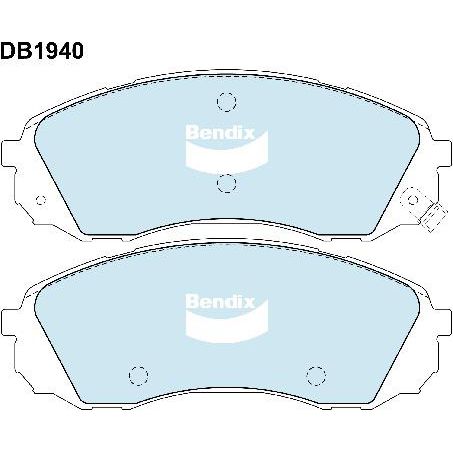 DB1940 HD Bendix Brake Pads Set