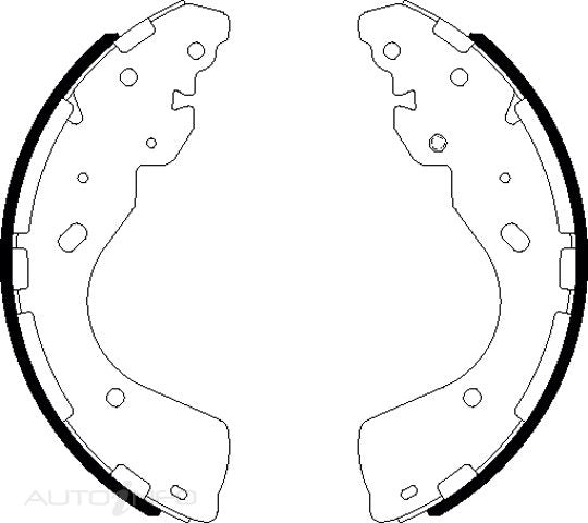 BS5021 Bendix Brake Shoe set