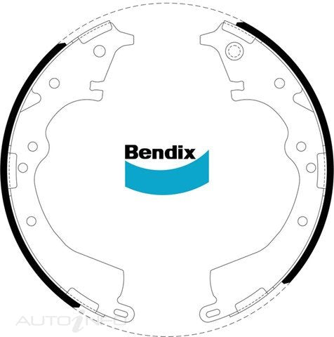 BS1768 Bendix Brake Shoe Set