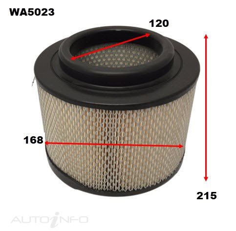 Wesfil WA5023 Air Filter