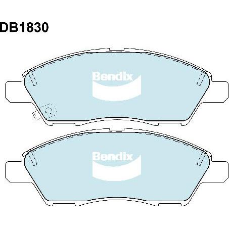 DB1830 GCT Bendix Brake Pads Set
