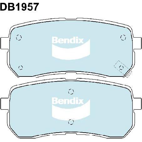 DB1957 HD Bendix Brake Pads Set