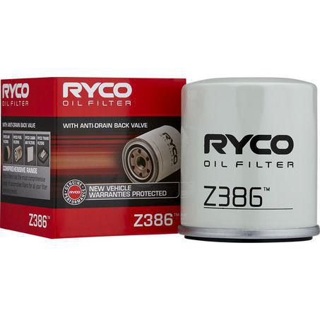 Z386 Ryco Oil Filter