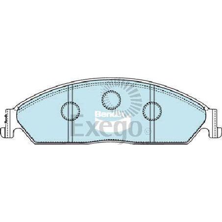 DB1473 4WD Bendix Brake Pads Set