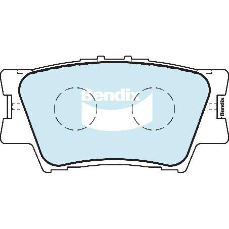 DB1832 GCT Bendix Brake Pads Set