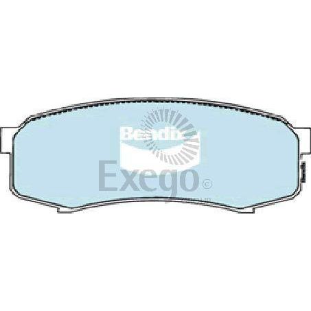 DB1200-4WD Bendix Brake Pads Set - Rear