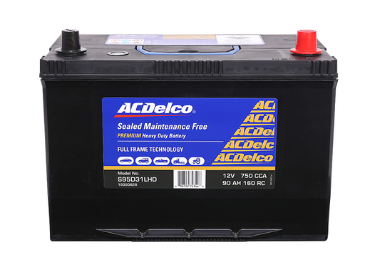 AC Delco S95D31LHD Starter Battery