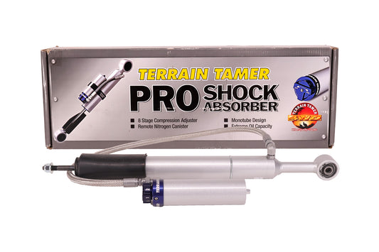 SHOCK ABSORBER FRT PAIR REMOTE RES 8 STAGE ADJUST 40MM LIFT